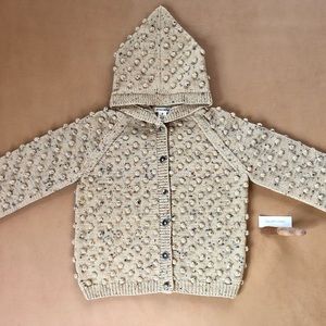 Misha and Puff Camel Confetti Hoodie 7-8